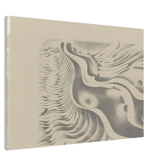 Lee Bontecou - FIFTEENTH STONE 1980 Canvas - 20x30 cm / 8x12 inches-canvas