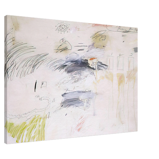 Cy Twombly - Untitled, Rome Canvas - 20x30 cm / 8x12 inches-canvas