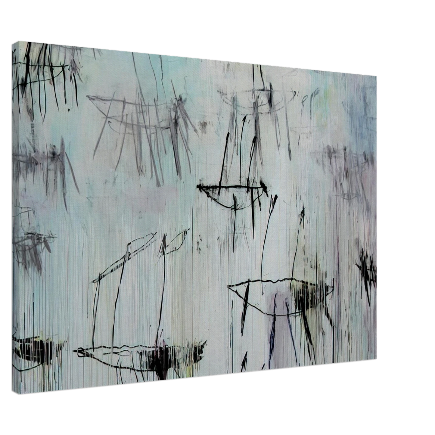 Cy Twombly - Lepanto, Part V Canvas - 20x30 cm / 8x12 inches-canvas