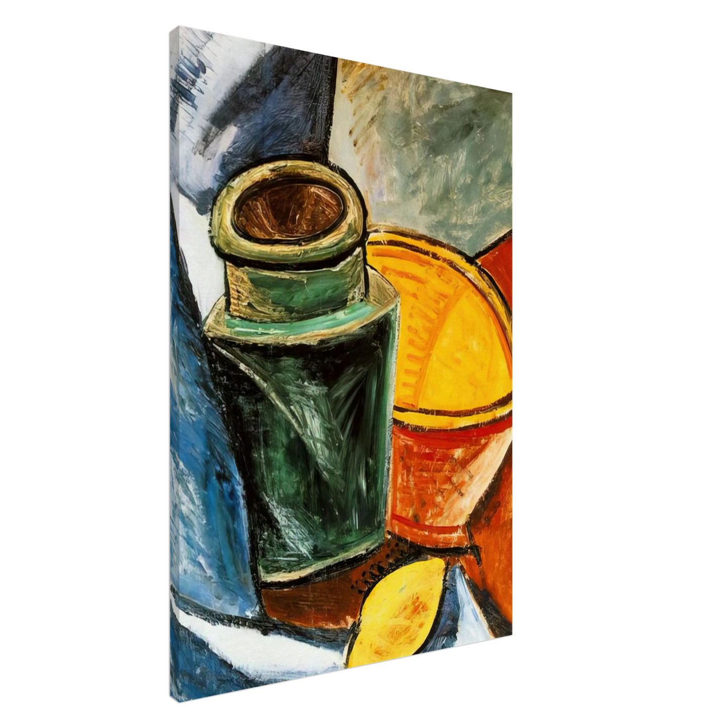 Pablo Picasso - Still life with lemons Canvas - 20x30 cm / 8x12 inches-canvas