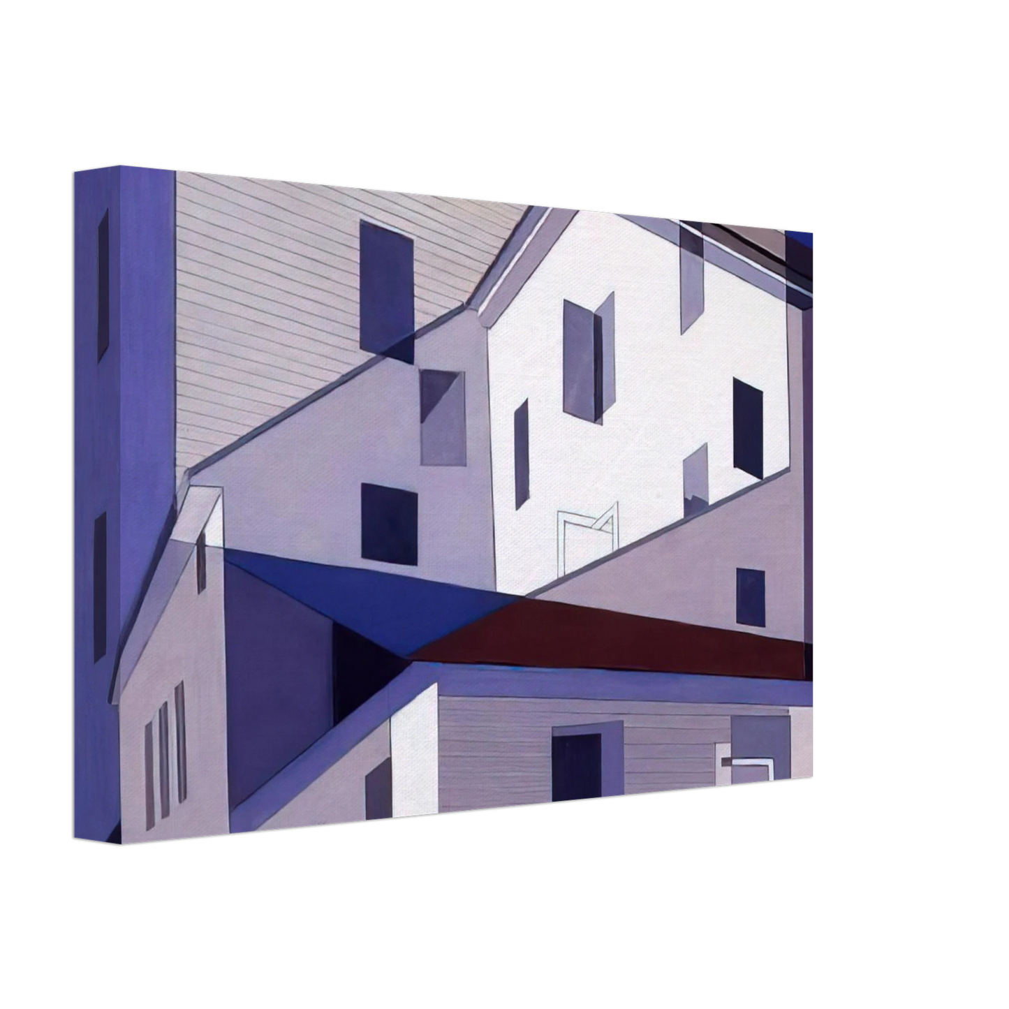 Charles Sheeler - On A Shaker Theme #2 - Precisionism Canvas - 40x60 cm / 16x24 inches-canvas