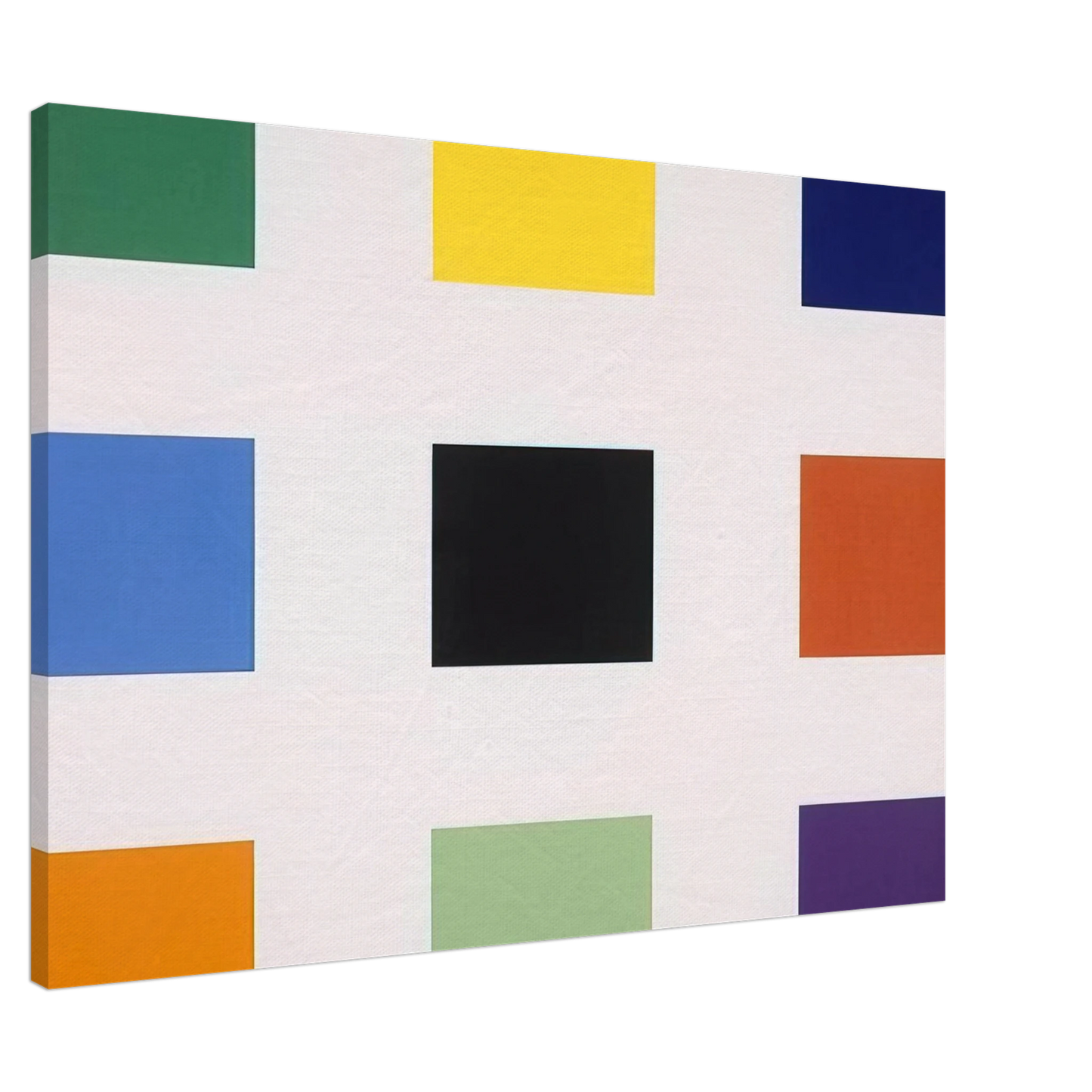 Ellsworth Kelly - Nine Squares Canvas - 20x30 cm / 8x12 inches-canvas