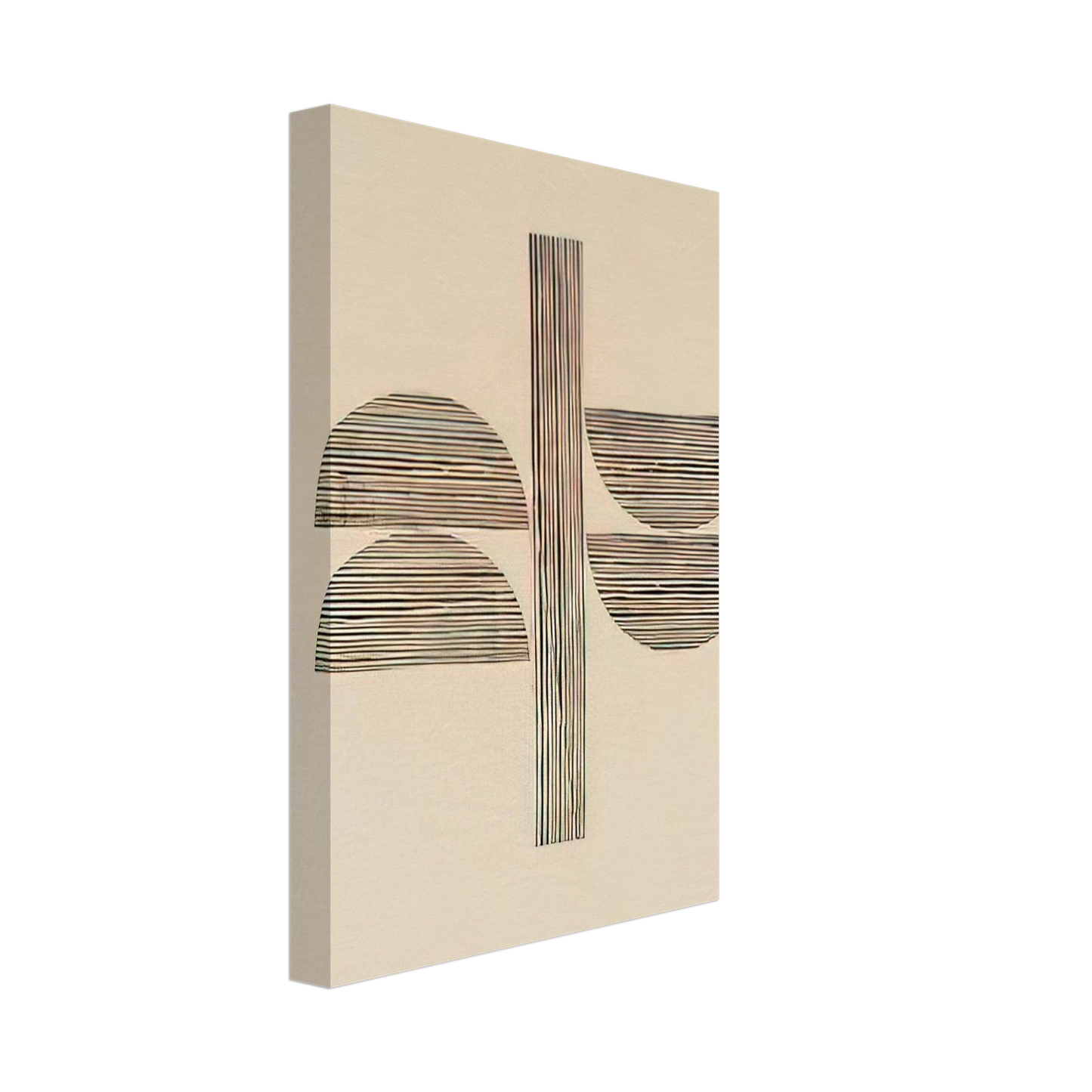 Lygia Pape - Tecelar - 1956 Canvas - 40x60 cm / 16x24 inches-canvas