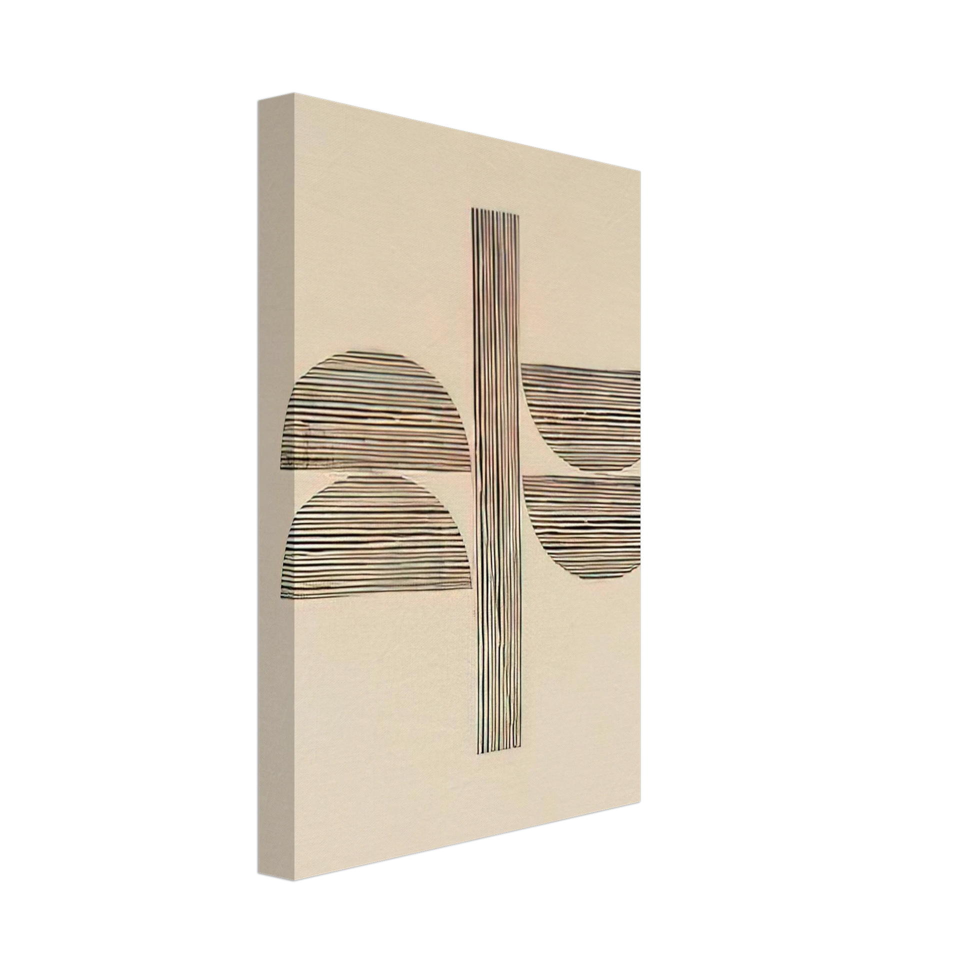 Lygia Pape - Tecelar - 1956 Canvas - 40x60 cm / 16x24 inches-canvas