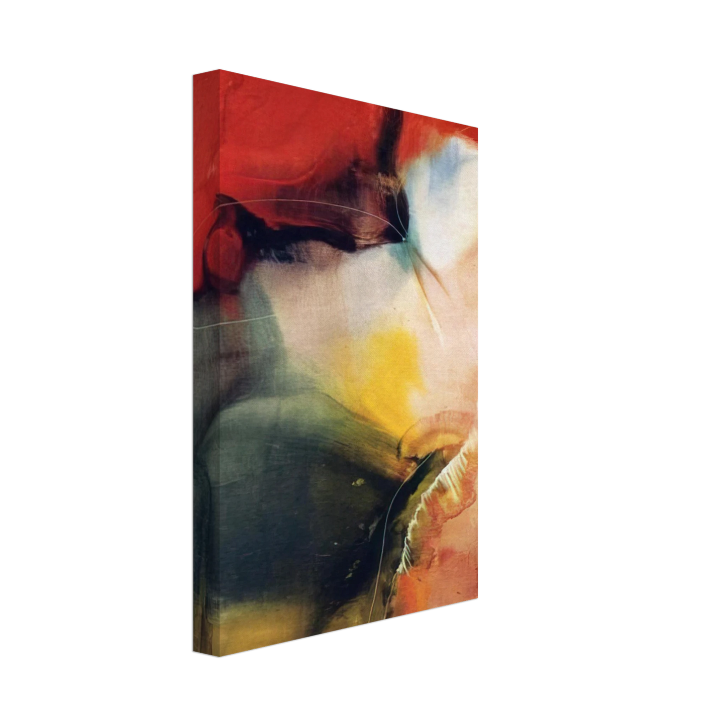 Paul Jenkins - Lotus - 1957 Canvas - 40x60 cm / 16x24 inches-canvas