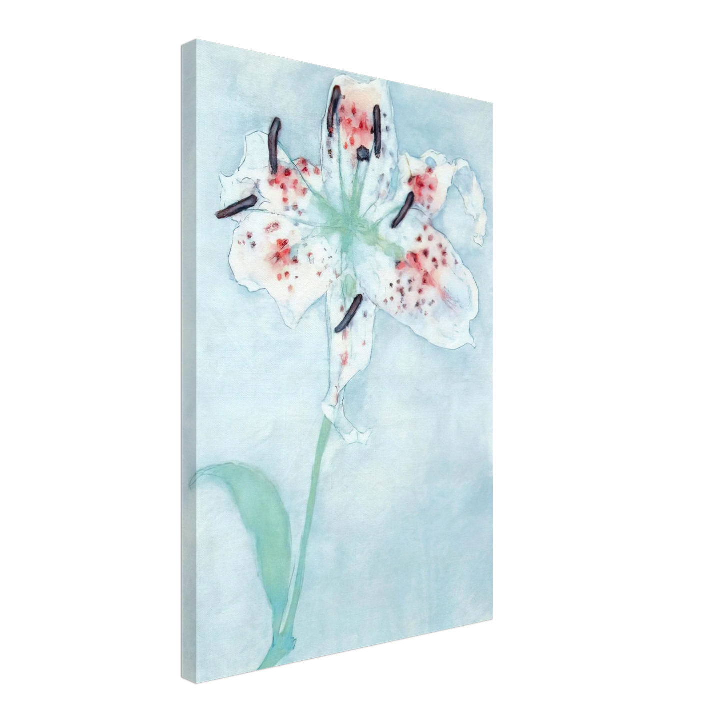 Piet Mondrian - Lily Canvas - 40x60 cm / 16x24 inches-canvas