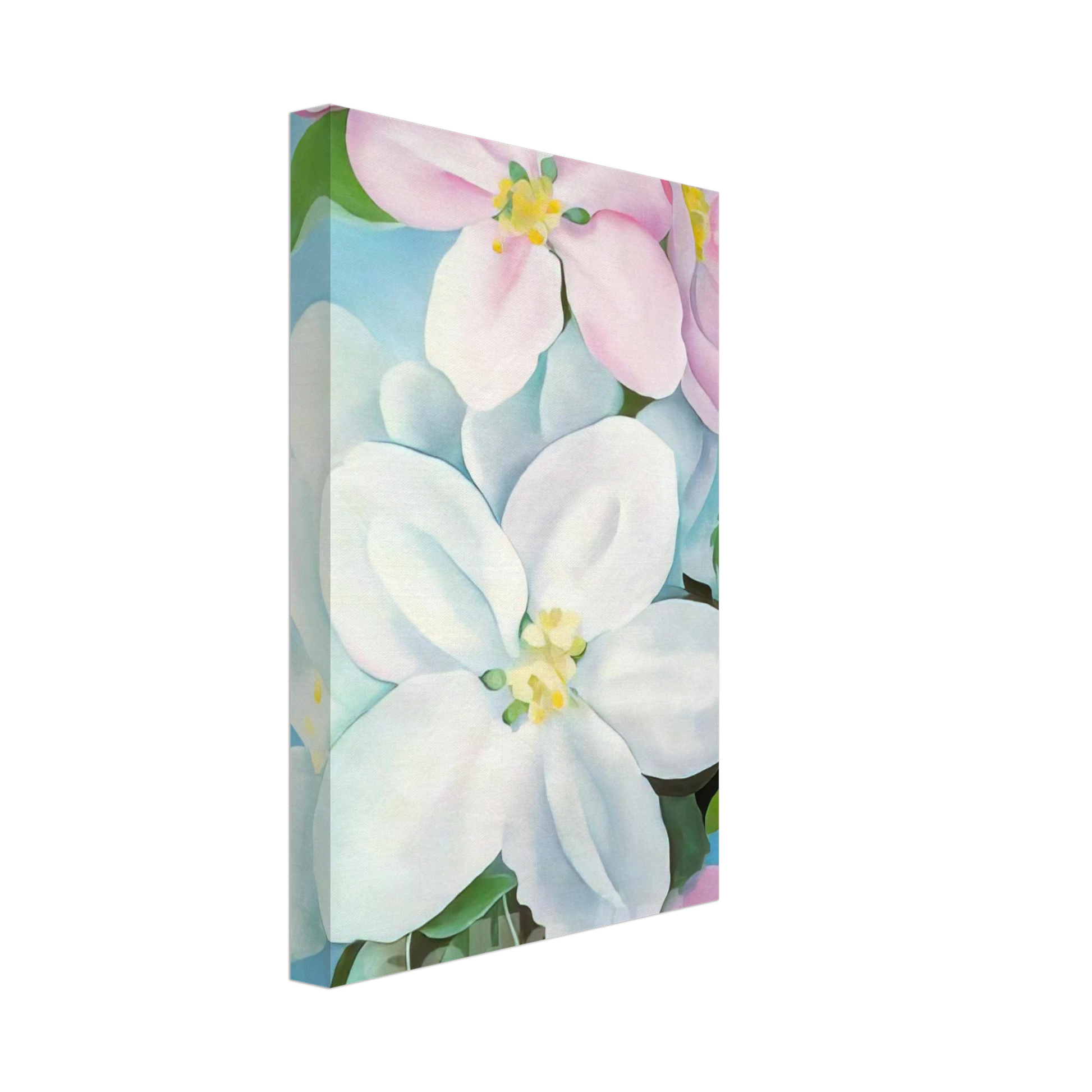 Georgia O'Keeffe - Apple Blossoms Canvas - 70x100 cm / 28x40 inches-canvas