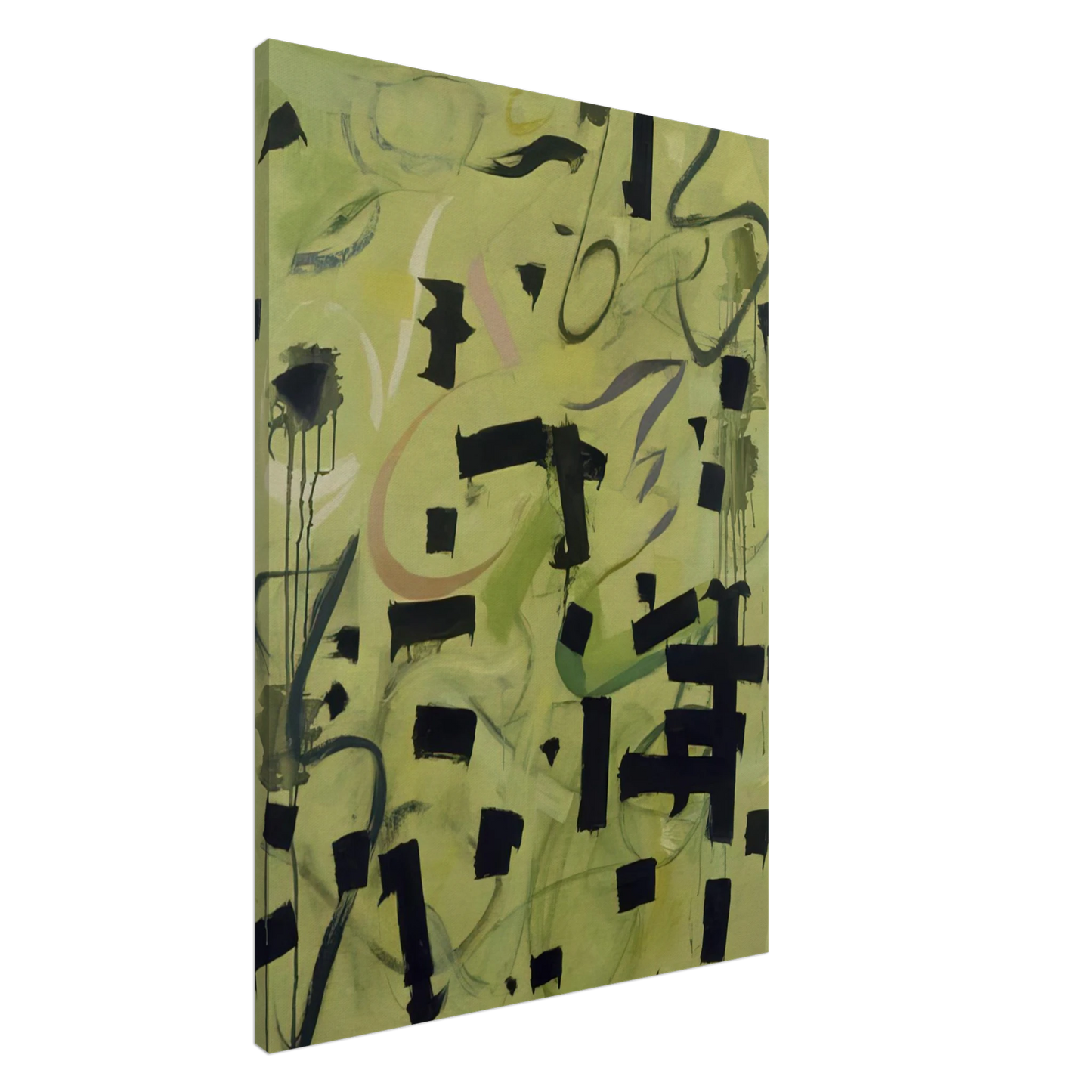 Bradley Walker Tomlin - Number 12 - 1949 Canvas - 20x30 cm / 8x12 inches-canvas