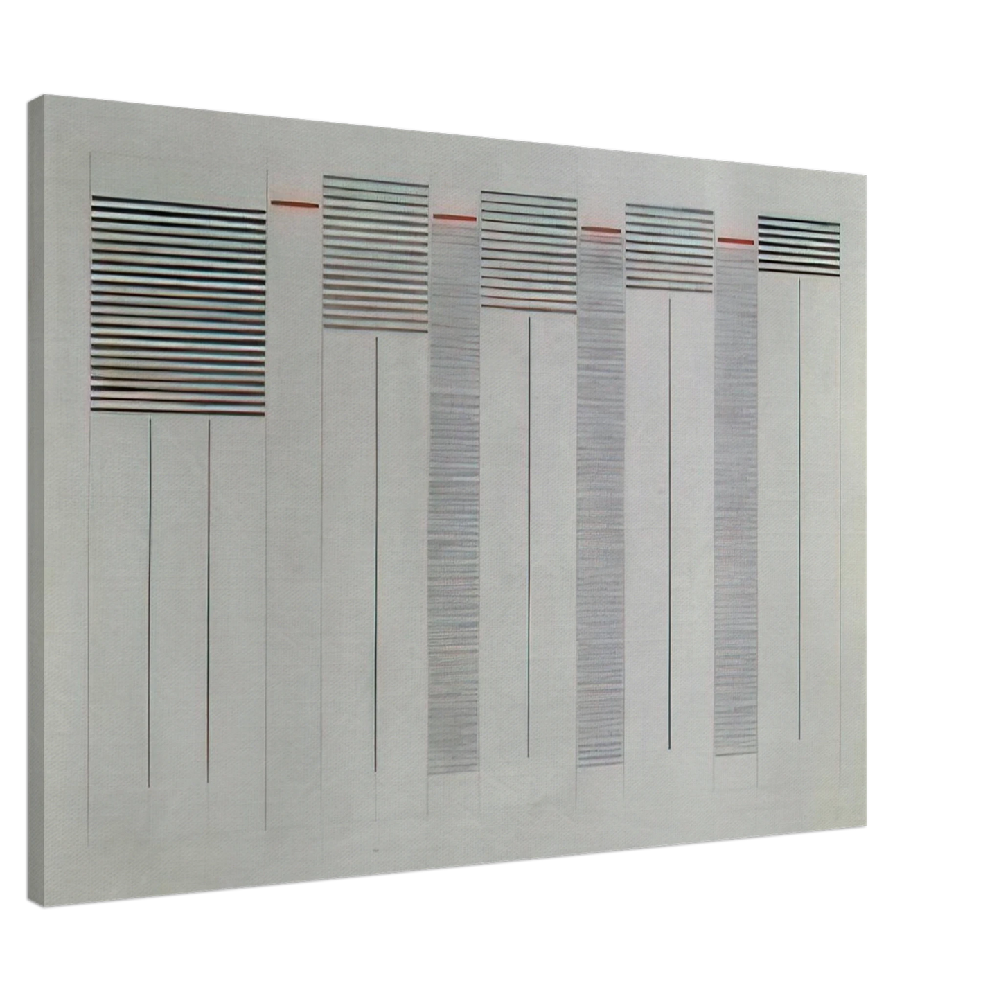 Bice Lazzari - Acrilico n. 12 - 1976 Canvas - 20x30 cm / 8x12 inches-canvas