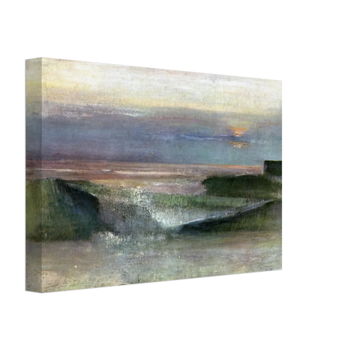 Victor Pasmore - THE WAVE 1944 Canvas - 40x60 cm / 16x24 inches-canvas