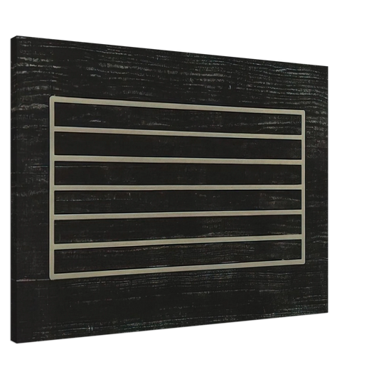 Donald Judd - Untitled - Minimalism Canvas - 20x30 cm / 8x12 inches-canvas