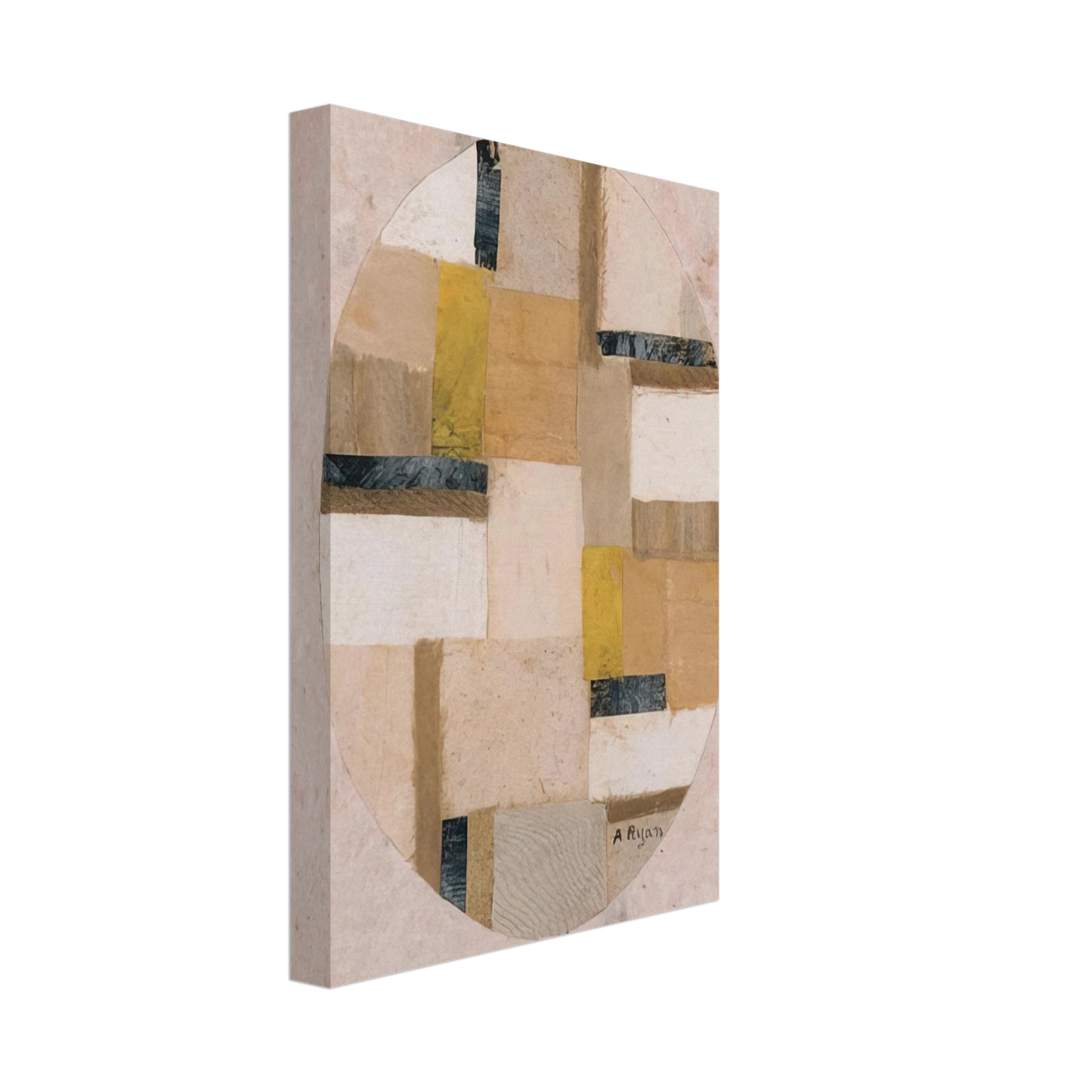 Anne Ryan - Number 456 - Abstract Expressionism Canvas - 40x60 cm / 16x24 inches-canvas