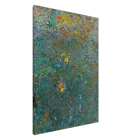 Milton Resnick - HYDROGEN 1961 Canvas - 20x30 cm / 8x12 inches-canvas