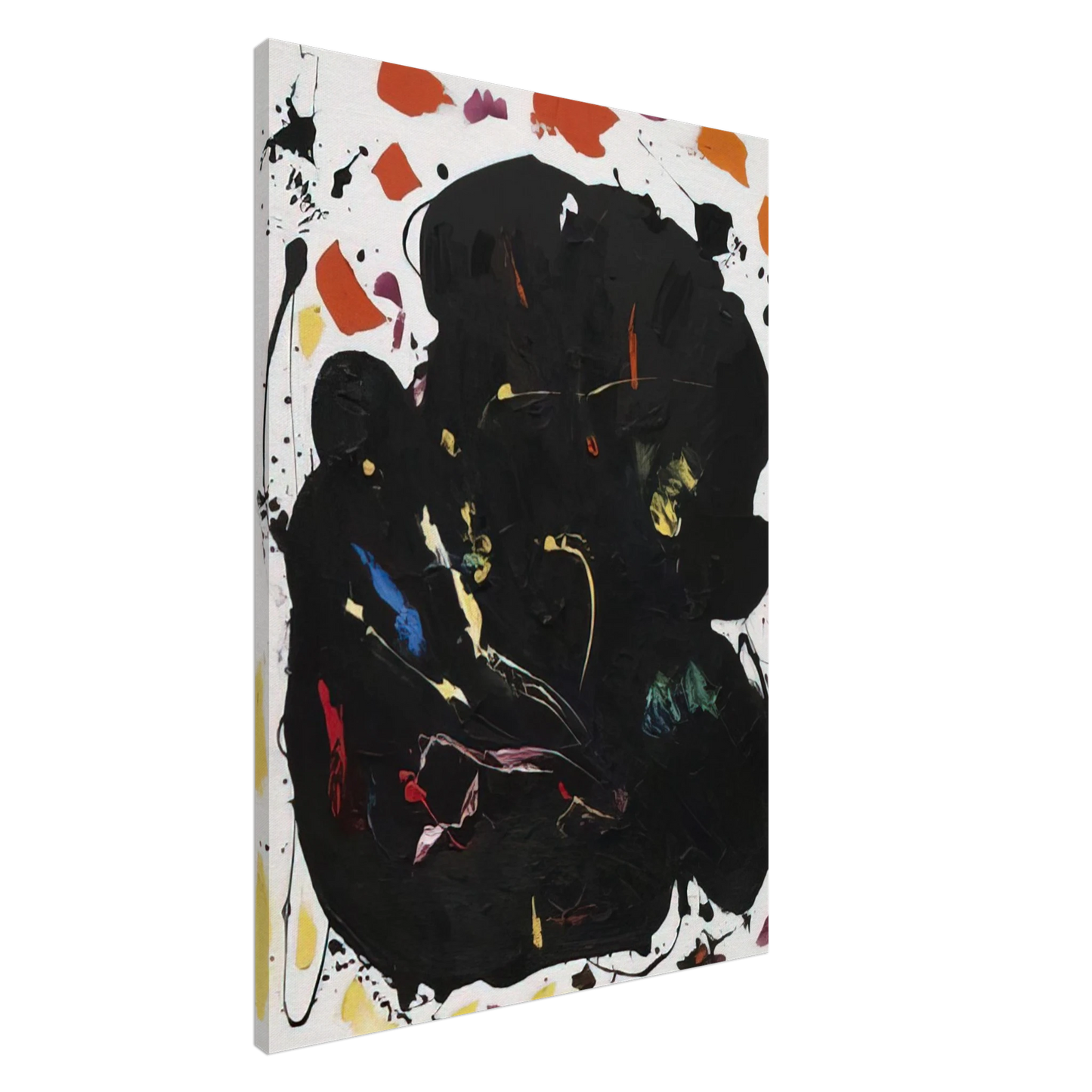 Hans Hofmann - Black Diamond Canvas - 20x30 cm / 8x12 inches-canvas