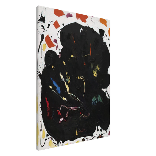 Hans Hofmann - Black Diamond Canvas - 20x30 cm / 8x12 inches-canvas