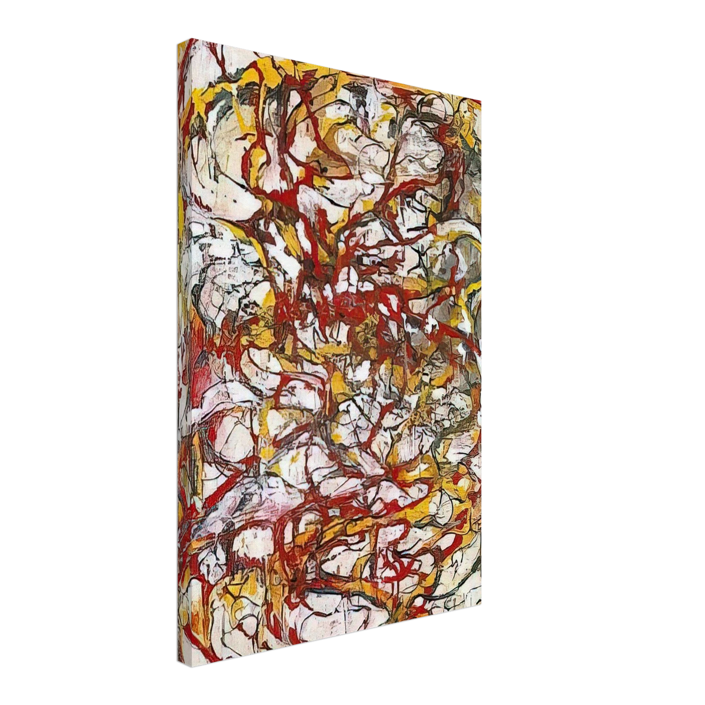 Brice Marden - Dragons - 2004 Canvas - 40x60 cm / 16x24 inches-canvas