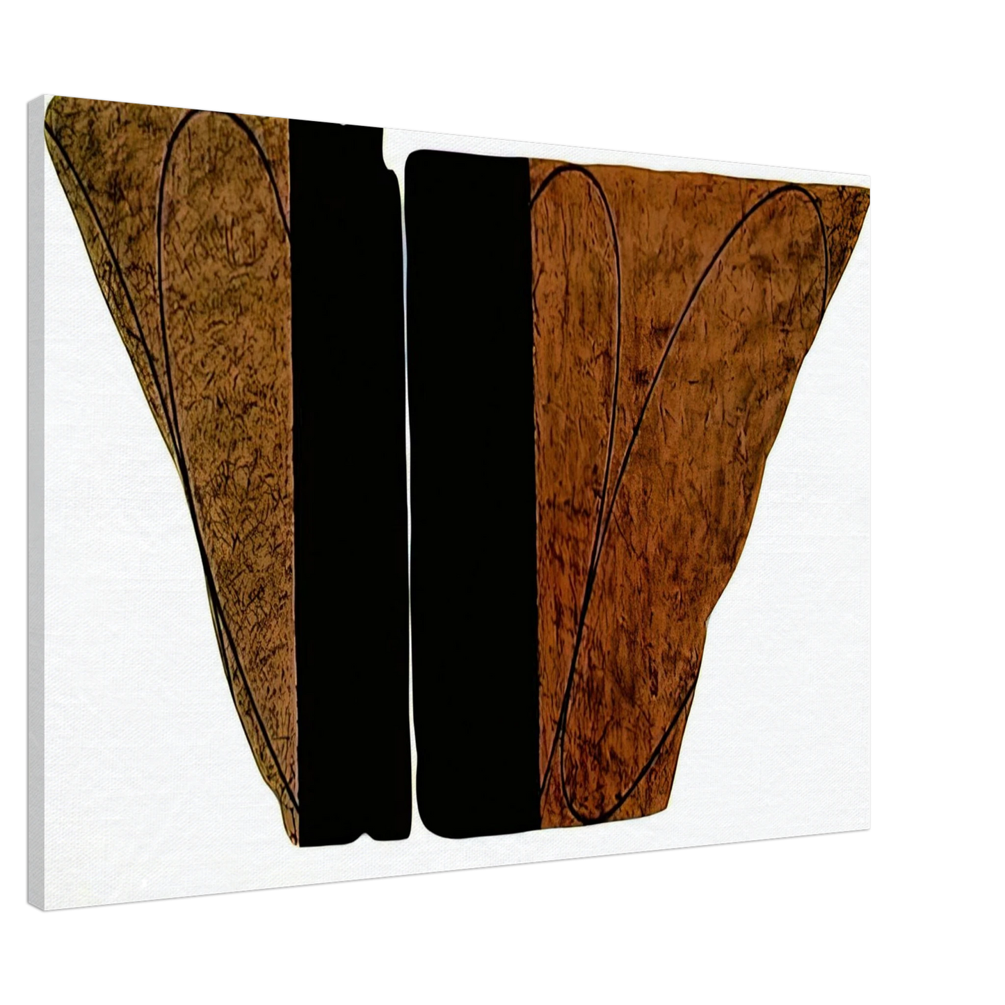 Robert Mangold - FRAGMENT VIII 2001 Canvas - 20x30 cm / 8x12 inches-canvas