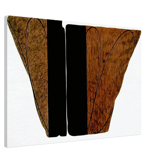 Robert Mangold - FRAGMENT VIII 2001 Canvas - 20x30 cm / 8x12 inches-canvas