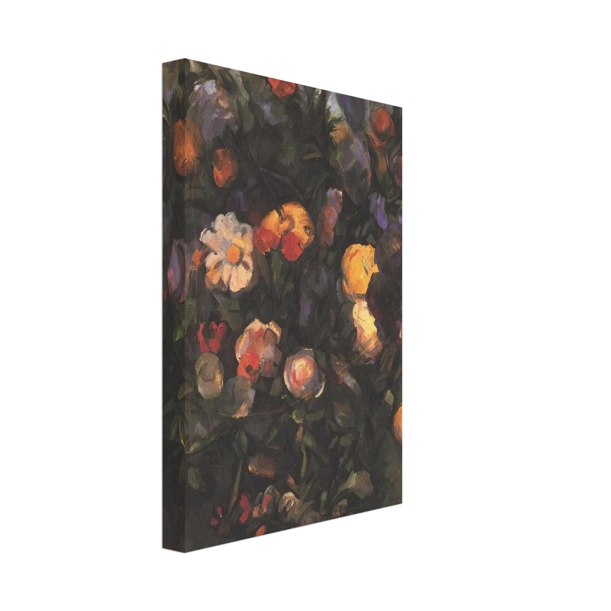 Paul Cezanne - Vase of Flowers Canvas - 40x60 cm / 16x24 inches-canvas