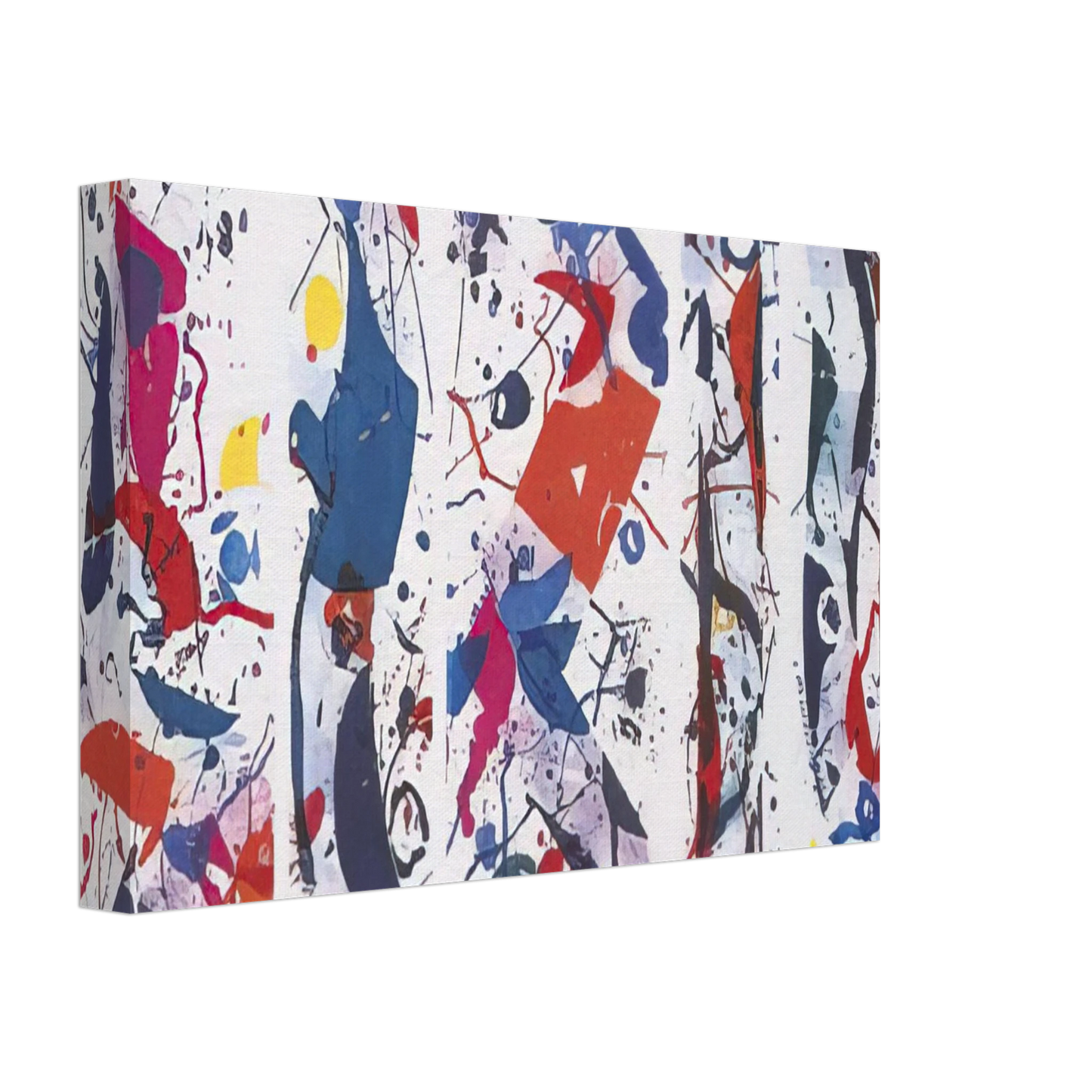 Sam Francis - The Five Continents Canvas - 40x60 cm / 16x24 inches-canvas