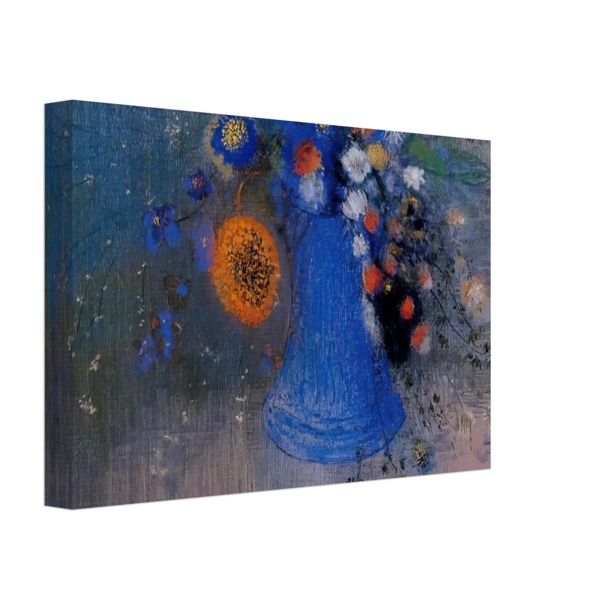 Odilon Redon - VASE OF FLOWERS 8 Canvas - 40x60 cm / 16x24 inches-canvas