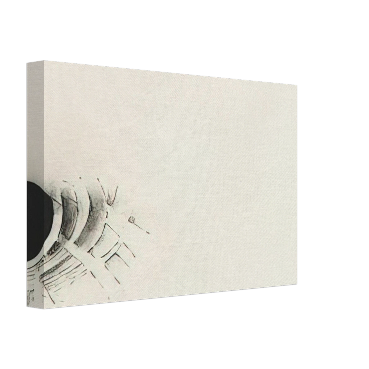 Lee Bontecou - UNTITLED 1960 1 Canvas - 40x60 cm / 16x24 inches-canvas