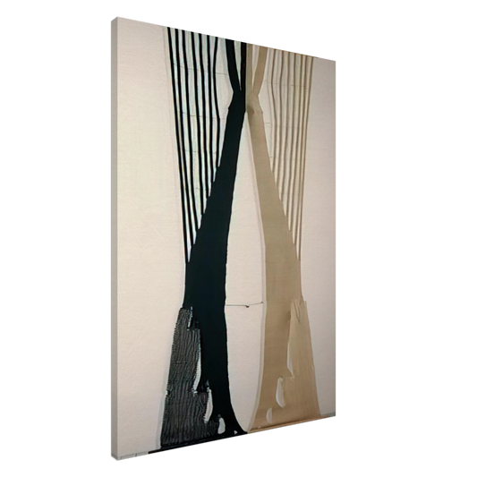 Lenore Tawney - THE KING I 1962 Canvas - 20x30 cm / 8x12 inches-canvas