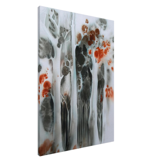 Eyvind Earle - Autumn Forest Canvas - 20x30 cm / 8x12 inches-canvas