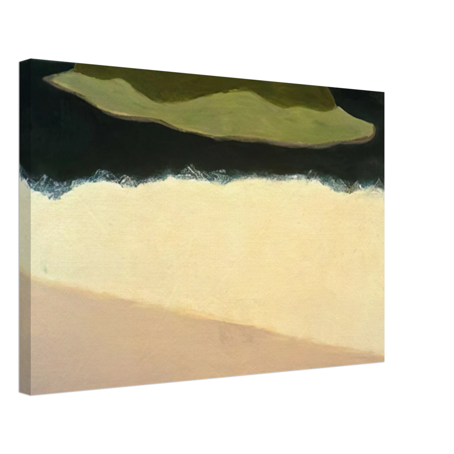 Milton Avery - Offshore Island - 1958 Canvas - 40x60 cm / 16x24 inches-canvas