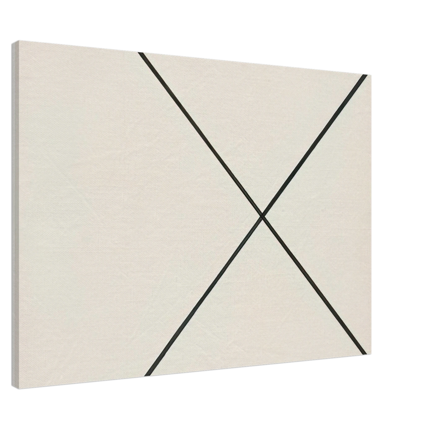 Ellsworth Kelly - Diagonal Lines Canvas - 20x30 cm / 8x12 inches-canvas