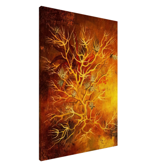 Remedios Varo - PLANT 1960 Canvas - 20x30 cm / 8x12 inches-canvas