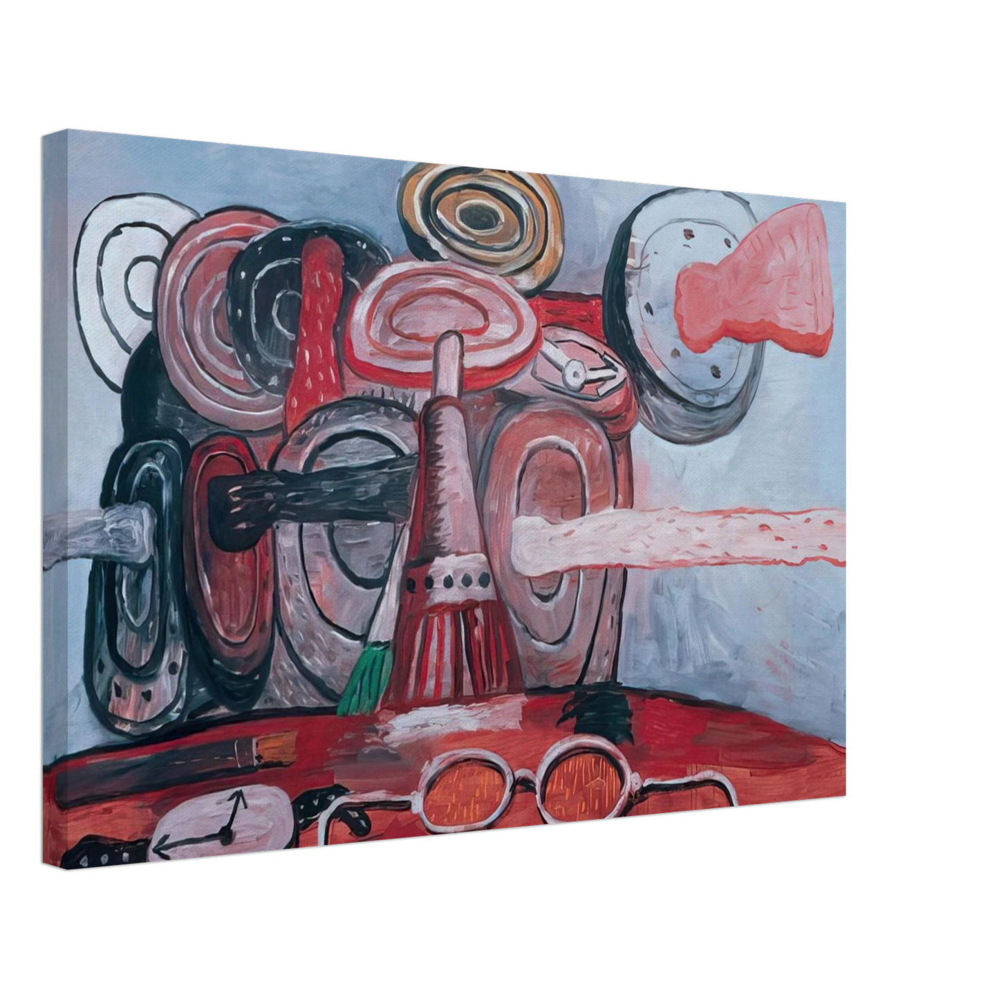 Philip Guston - AS IT GOES Canvas - 40x60 cm / 16x24 inches-canvas