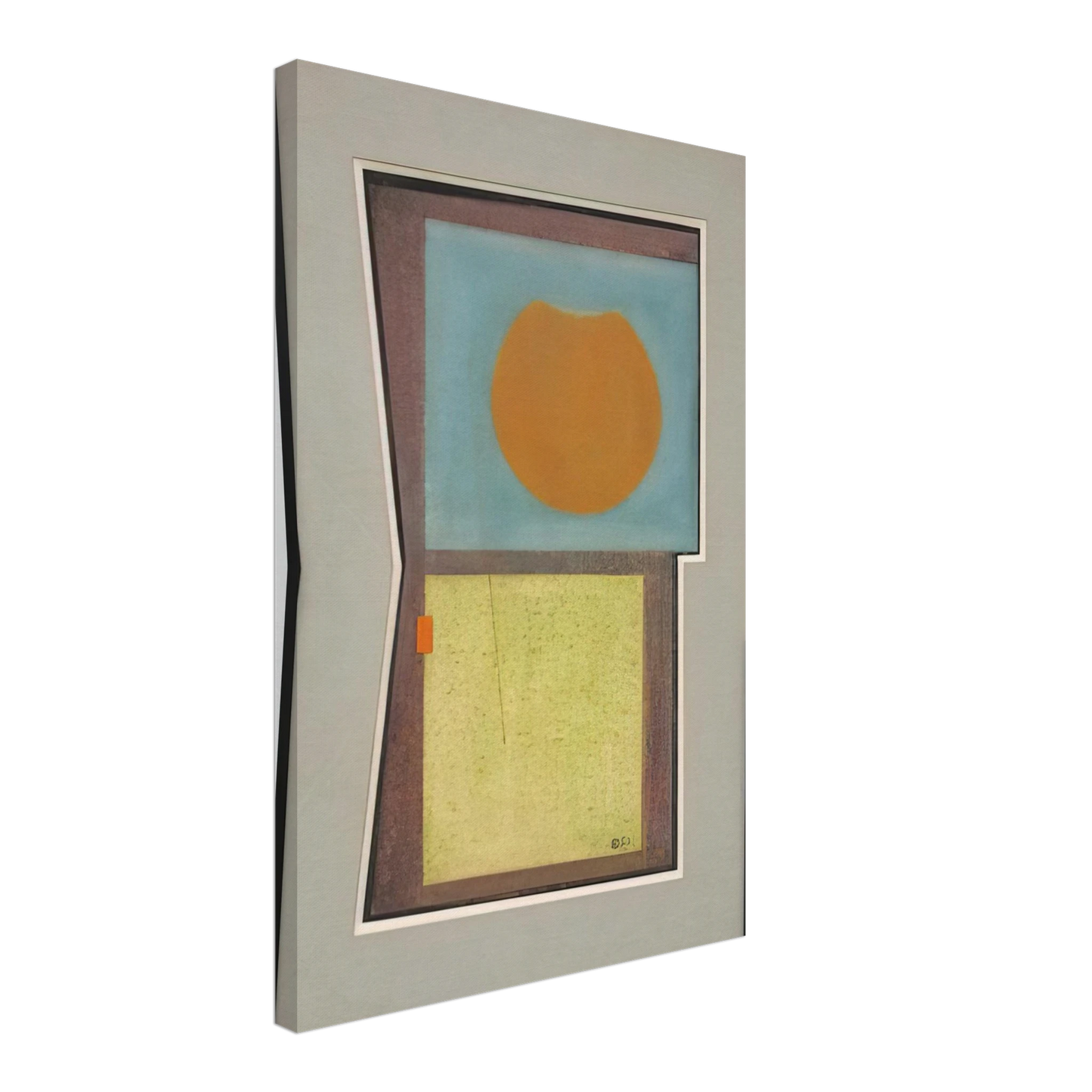 Carmelo Arden Quin - Jar - 1946 Canvas - 40x60 cm / 16x24 inches-canvas