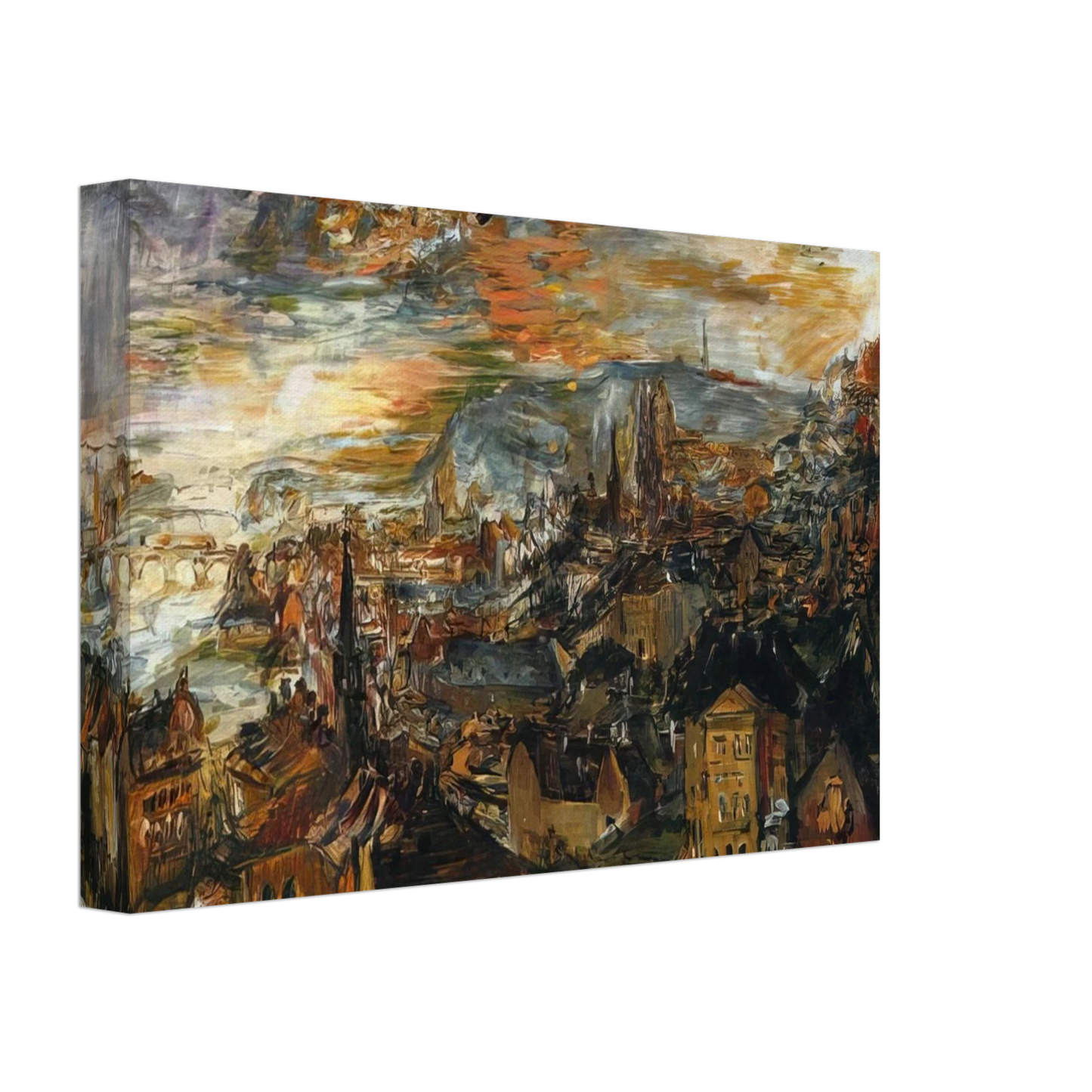 OSKAR KOKOSCHKA - NOT_DETECTED_235890 Canvas - 40x60 cm / 16x24 inches-canvas