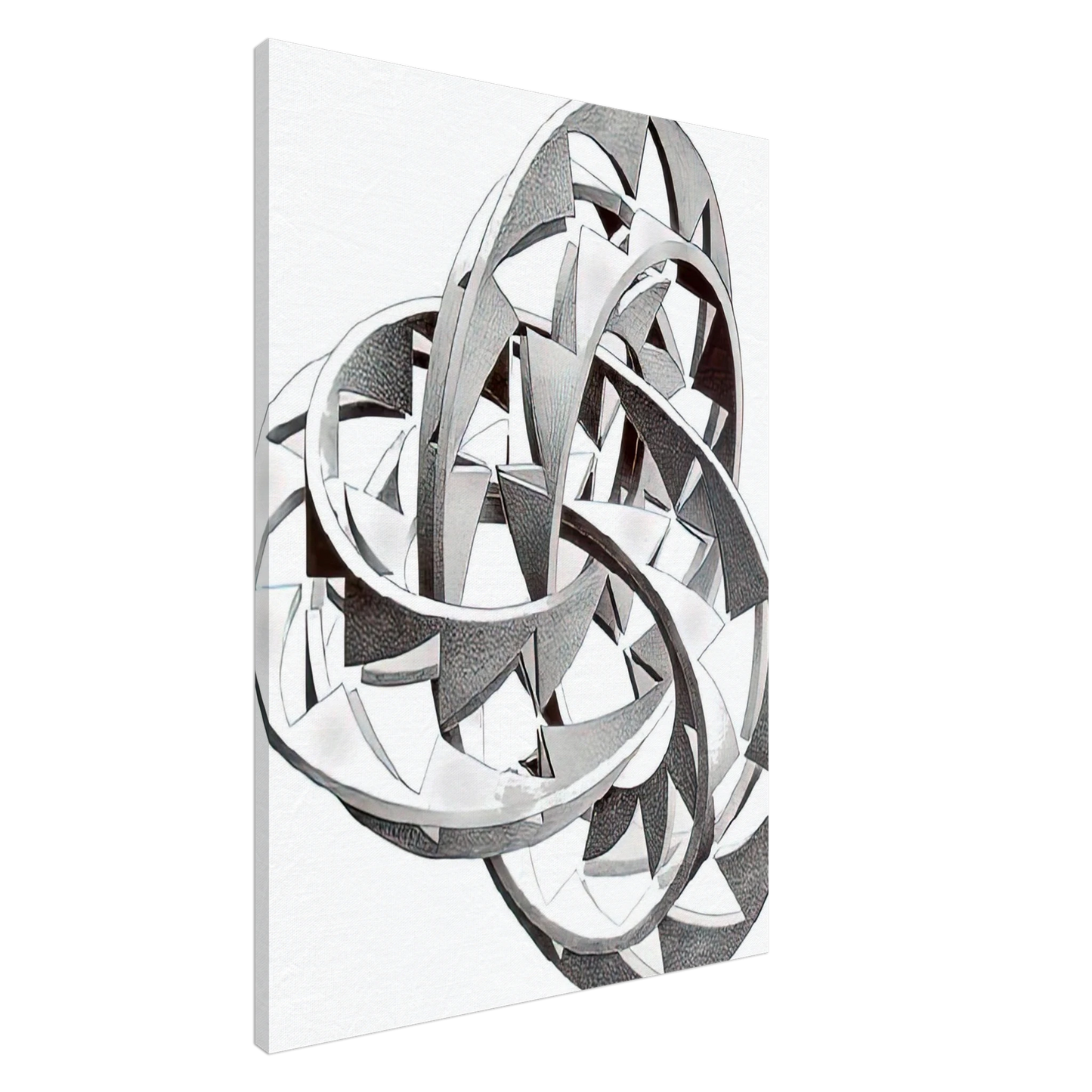 MC Escher - KNOT Canvas - 20x30 cm / 8x12 inches-canvas