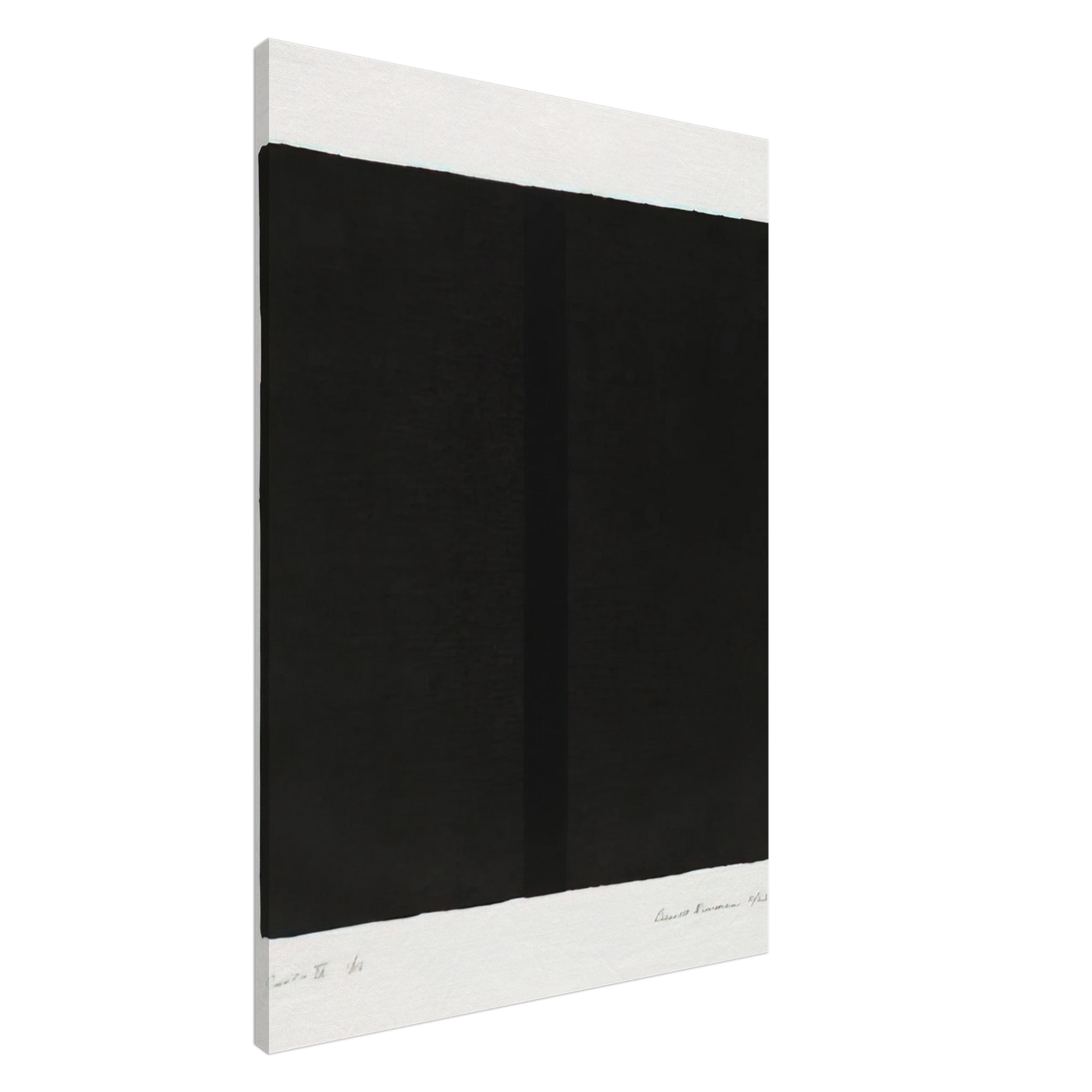 Barnett Newman - Canto IV Canvas - 20x30 cm / 8x12 inches-canvas