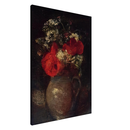 Odilon Redon - BOUQUET Canvas - 20x30 cm / 8x12 inches-canvas