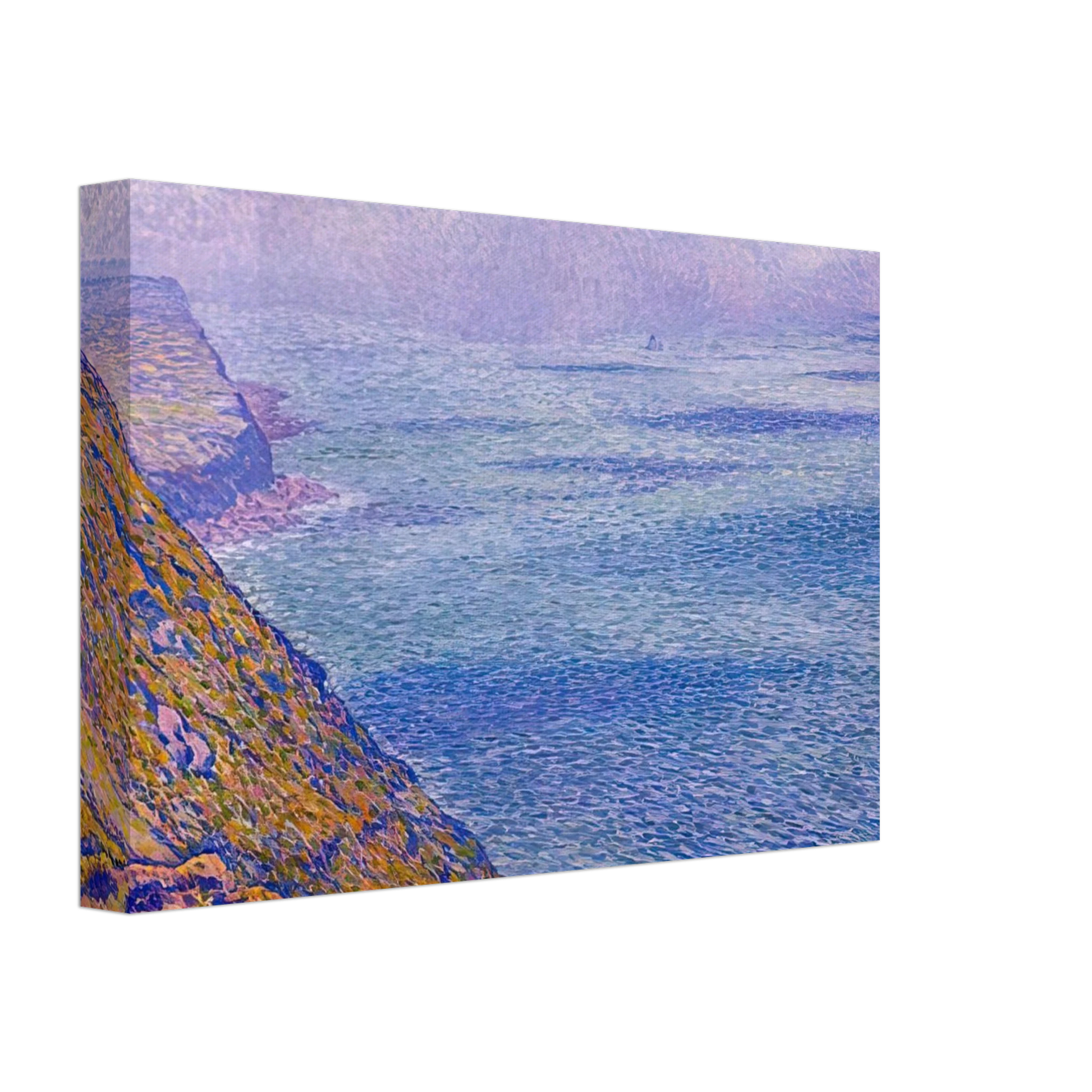 Theo van Rysselberghe - THE CAP GRIS NEZ 1900 Canvas - 70x100 cm / 28x40 inches-canvas