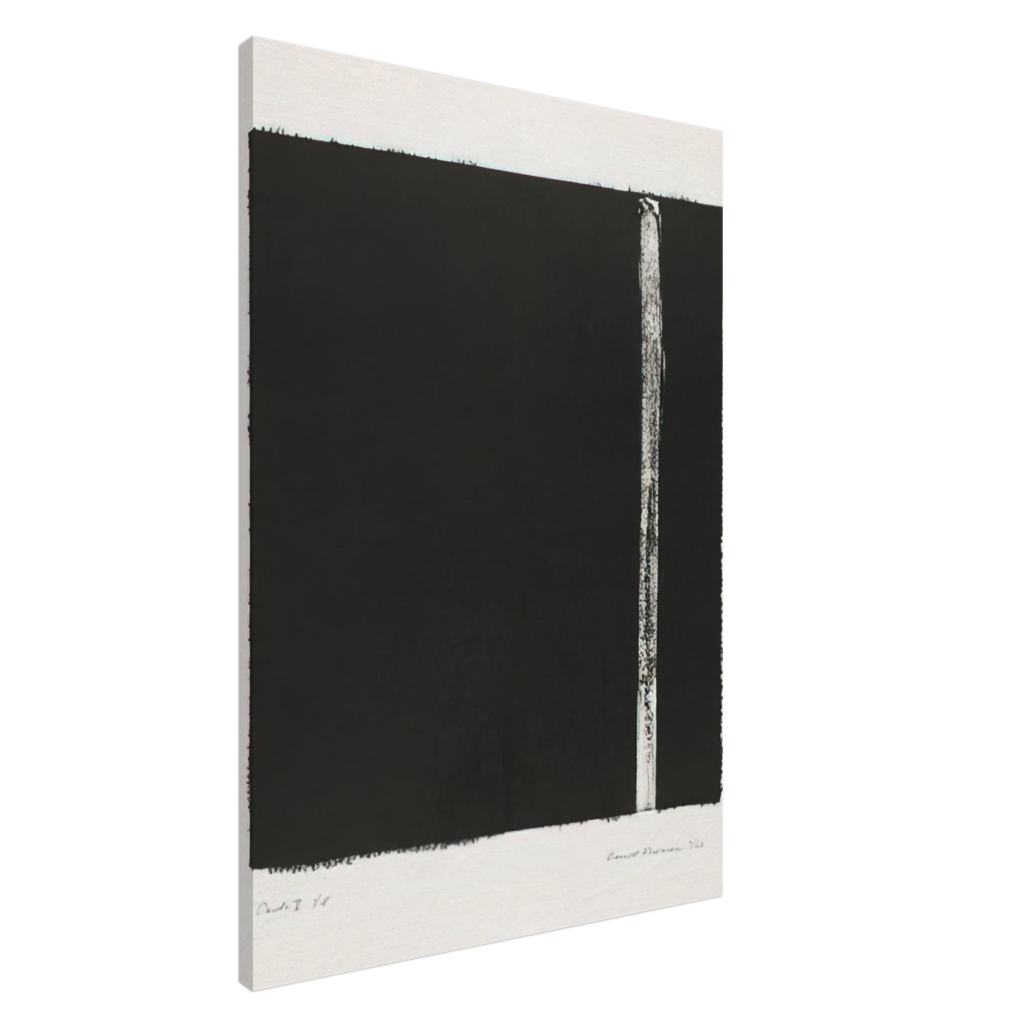 Barnett Newman - Canto V Canvas - 20x30 cm / 8x12 inches-canvas