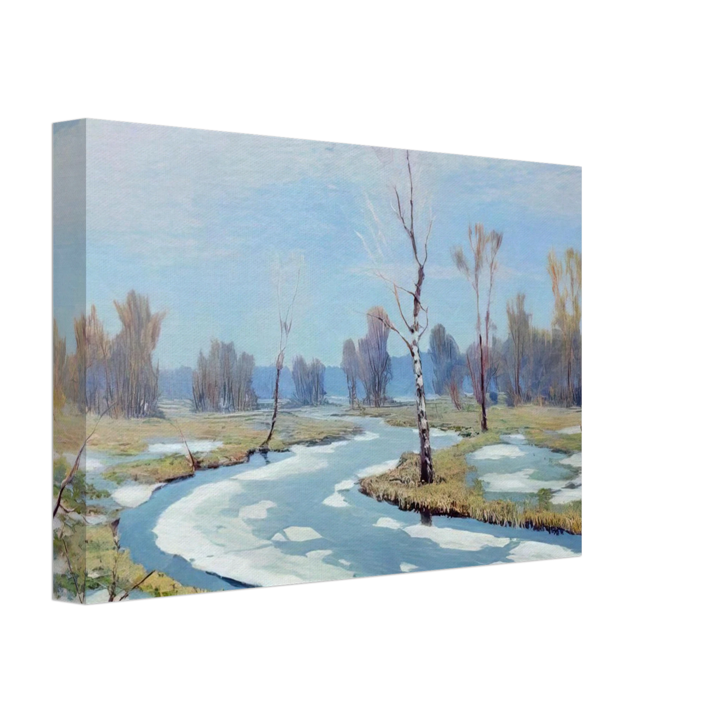Arkhyp Kuindzhi - Early spring Canvas - 70x100 cm / 28x40 inches-canvas