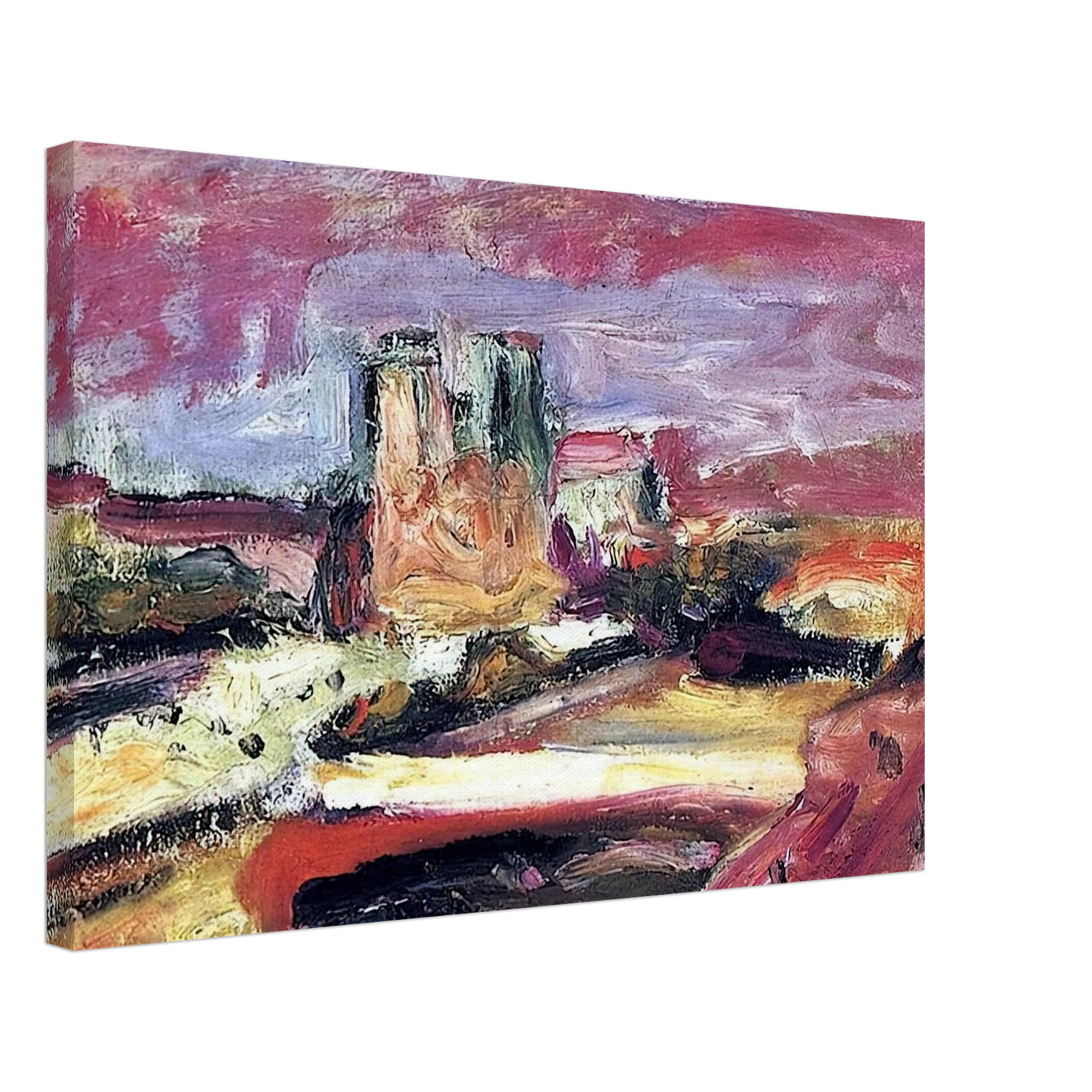 Henri Matisse - NOTRE DAME 1904 Canvas - 70x100 cm / 28x40 inches-canvas