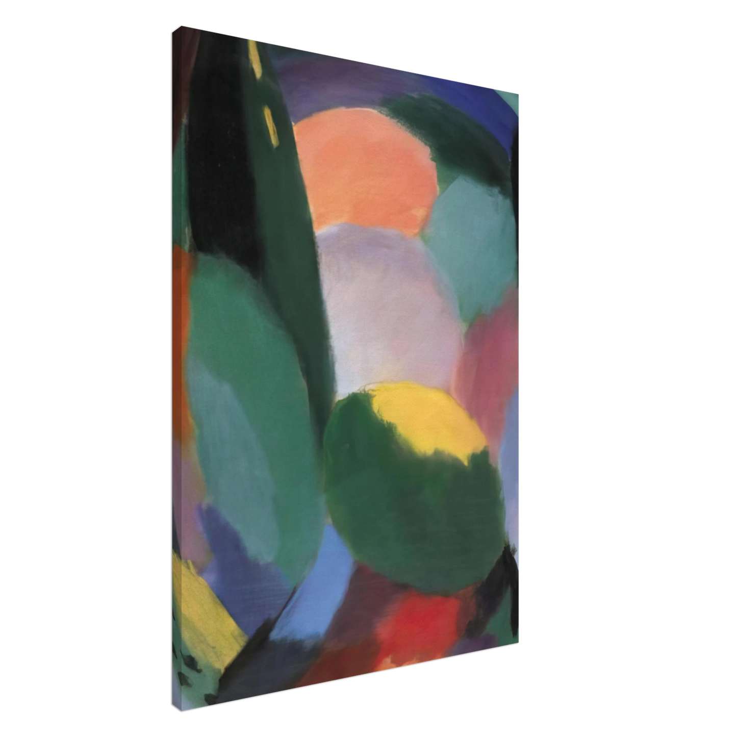 Alexej von Jawlensky - VARIATION GLORREICHER ABEND SOMMERSEGEN II 1917 Canvas - 20x30 cm / 8x12 inches-canvas