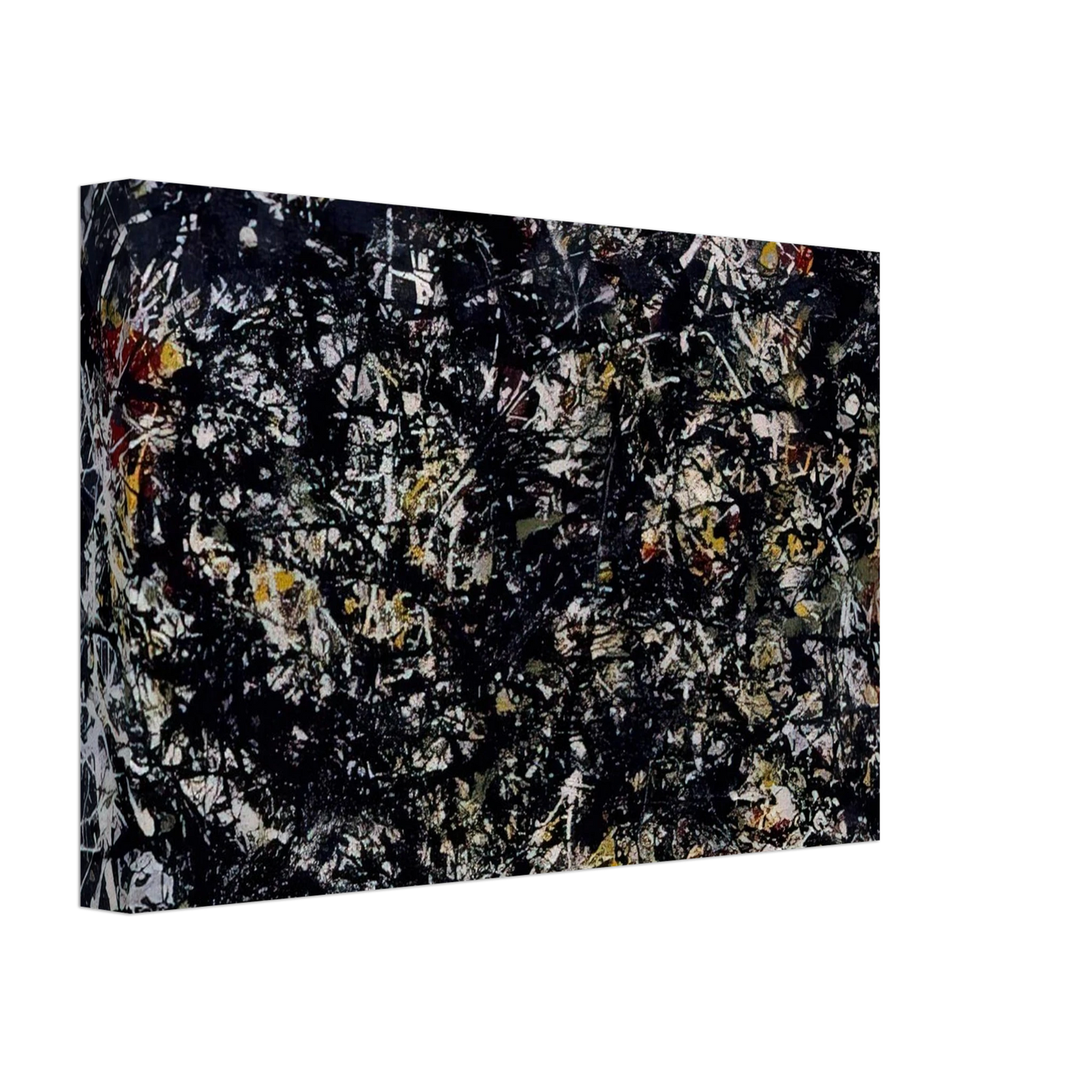 Jackson Pollock - NUMBER 6 1949 Canvas - 70x100 cm / 28x40 inches-canvas