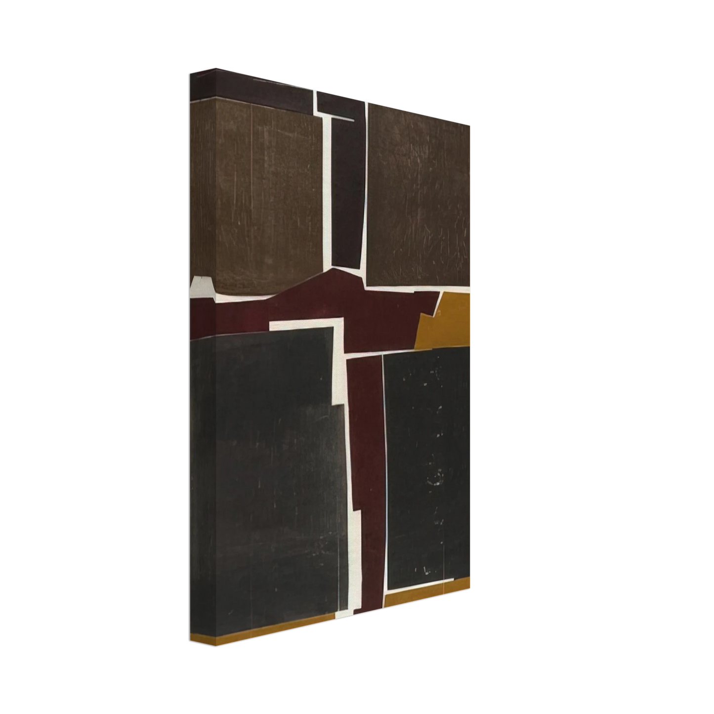 Will Barnet - Singular Image - 1964 United States Canvas - 40x60 cm / 16x24 inches-canvas