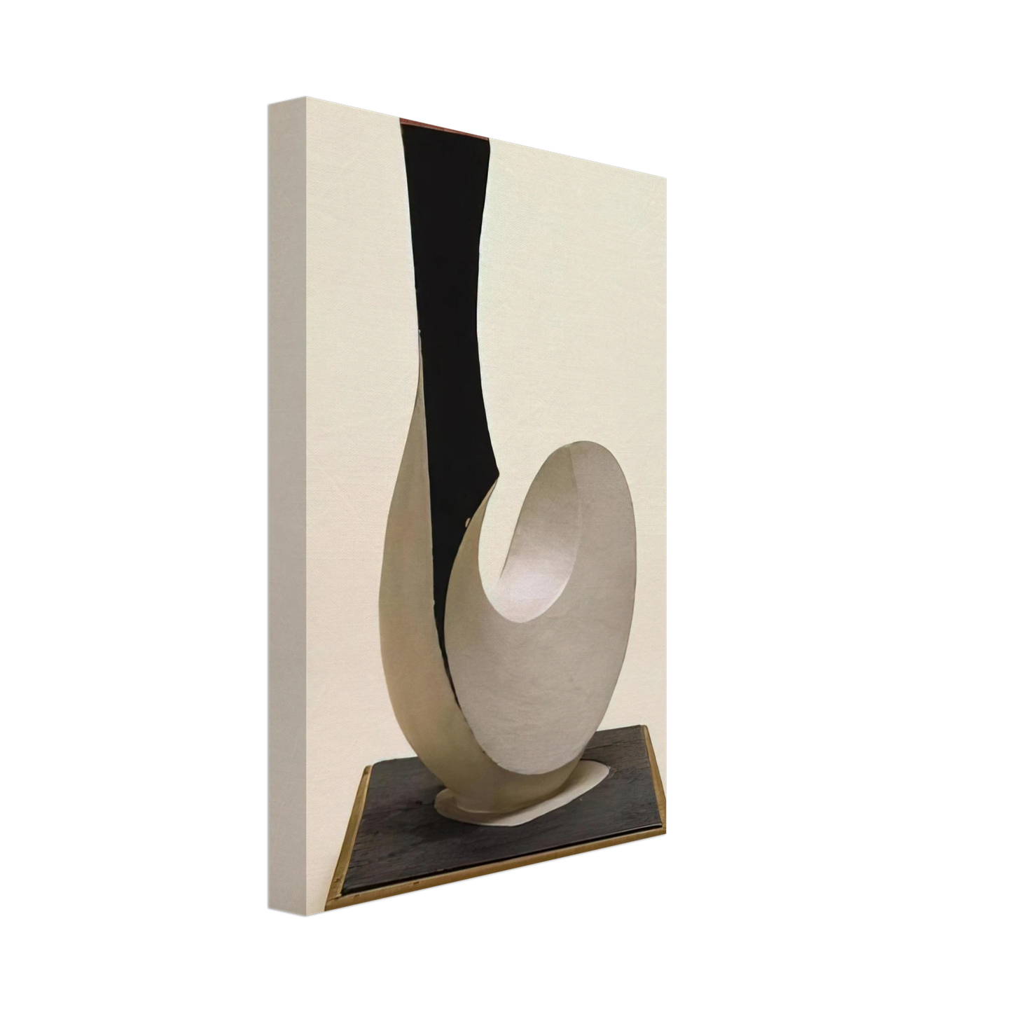 Kurt Schwitters - CHICKEN AND EGG 1946 Canvas - 70x100 cm / 28x40 inches-canvas