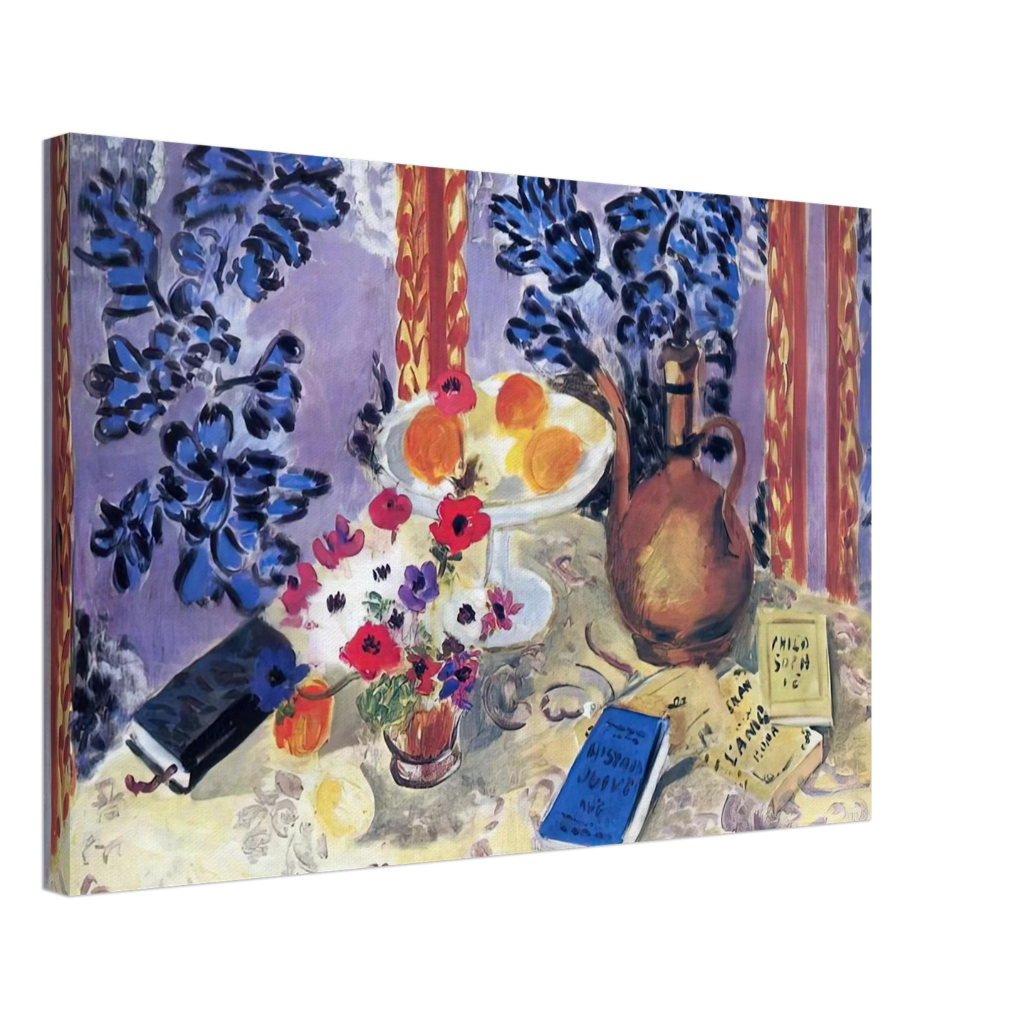 Henri Matisse - STILL LIFE 3 Canvas - 40x60 cm / 16x24 inches-canvas