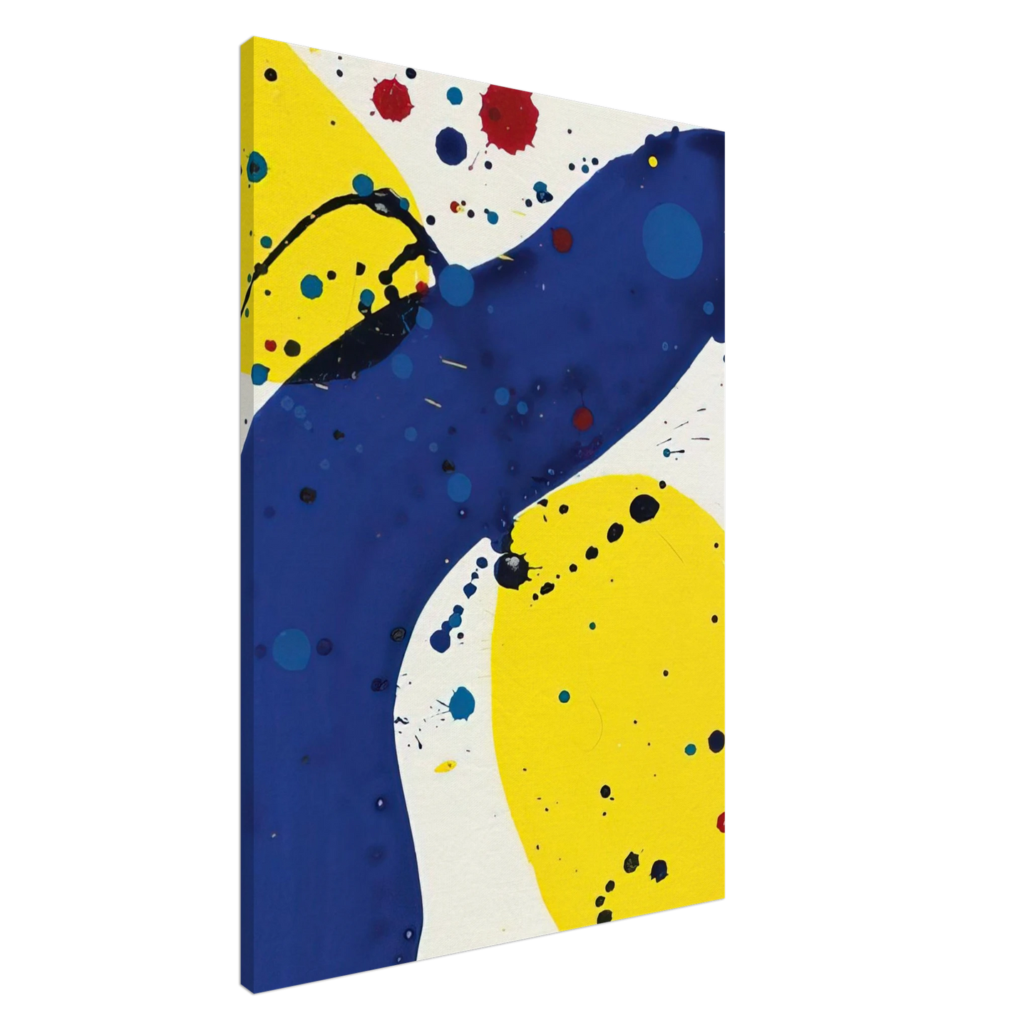 Sam Francis - Untitled  from Pasadena Box  Canvas - 20x30 cm / 8x12 inches-canvas