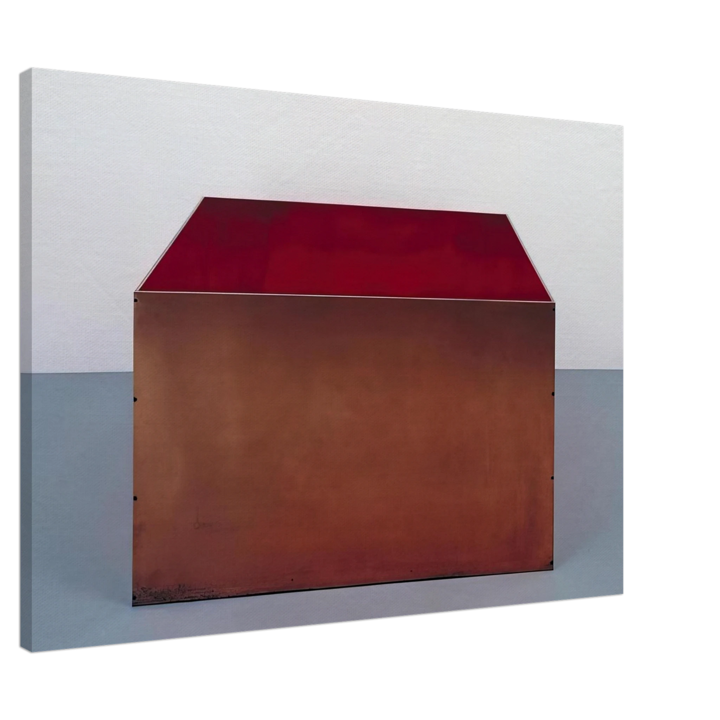 Donald Judd - Untitled - 1972 Canvas - 20x30 cm / 8x12 inches-canvas