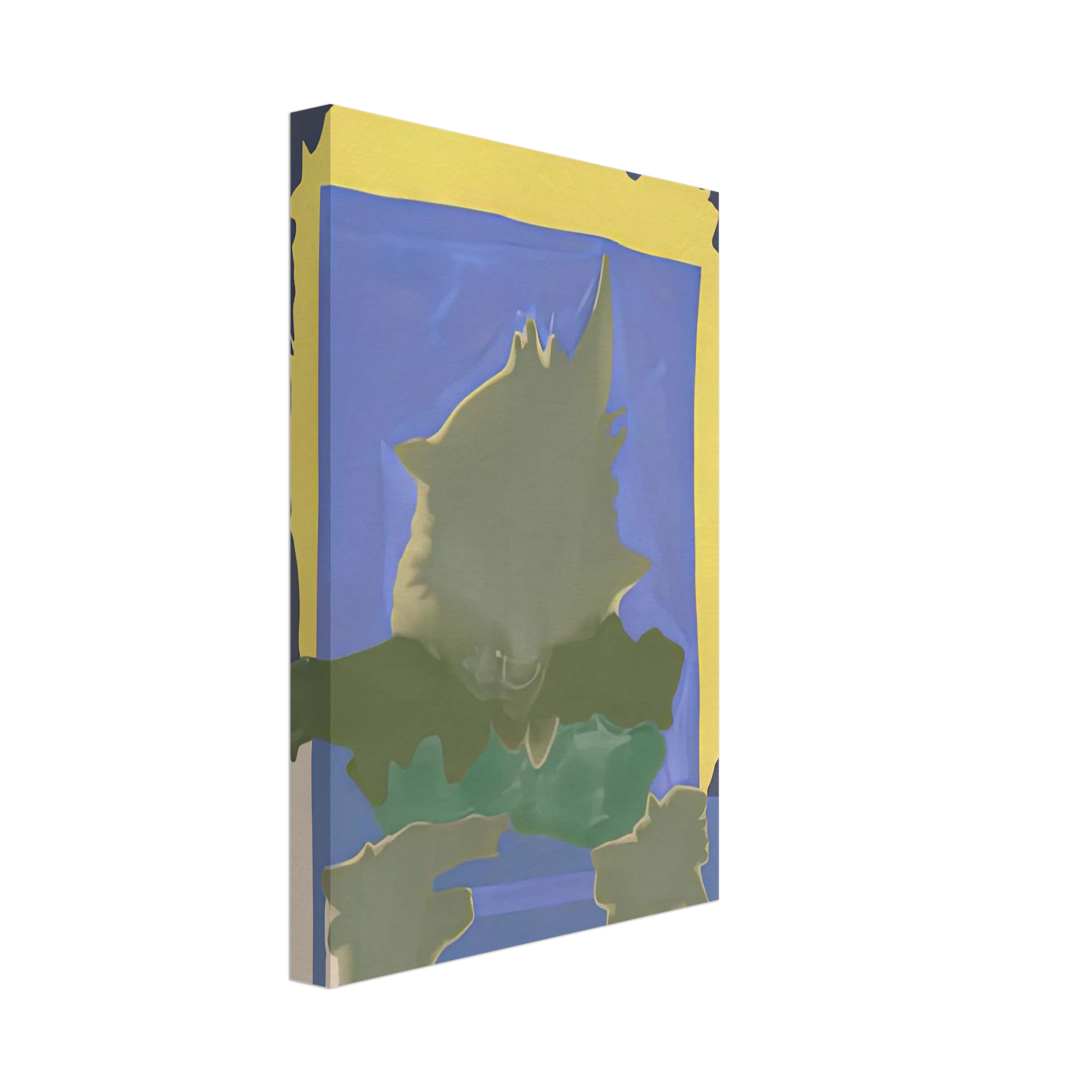 Helen Frankenthaler - Interior Landscape, 1964- Canvas - 70x100 cm / 28x40 inches-canvas