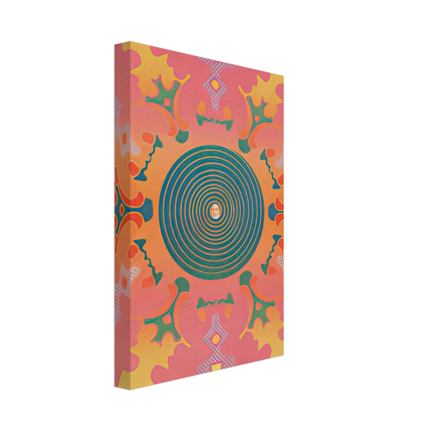 Peter Max - THE VISIONARIES AT THE EAST HAMPTON GALLERY 1967 Canvas - 70x100 cm / 28x40 inches-canvas